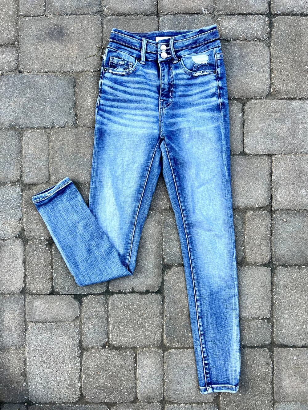 BKE Billie high rise ankle skinny jeans size 24